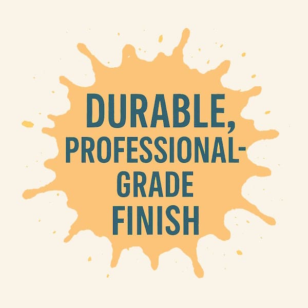 Durable, Professional-Grade Finish
