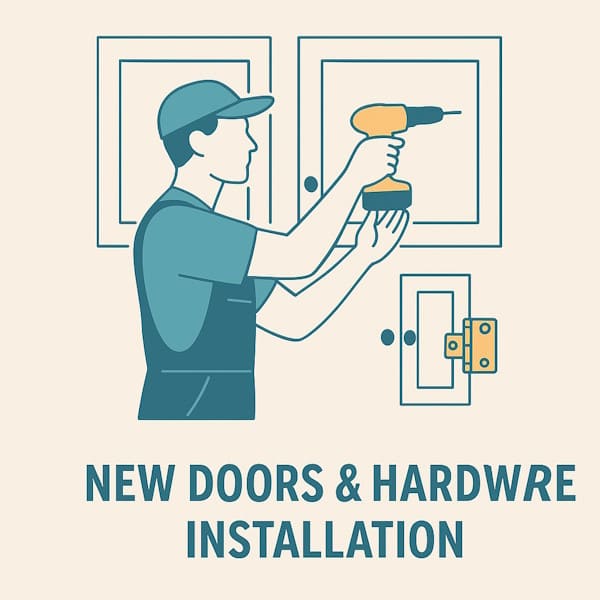 New Doors & Hardware Installation
