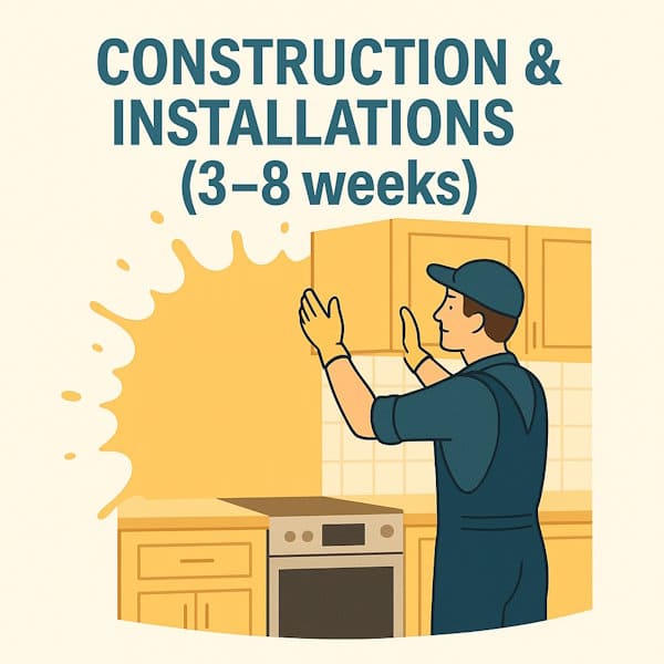 Construction & Installations (3–8 weeks)