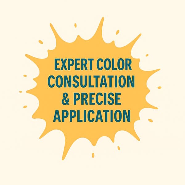 Expert Color Consultation & Precise Application