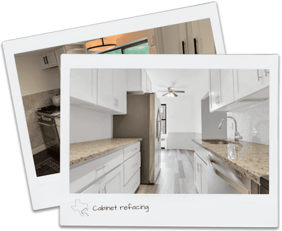 Kitchen cabinet restoration service near me Austin TX