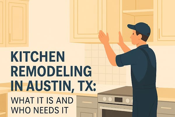 Kitchen Remodeling in Elgin, TX: What It Is and Who Needs It