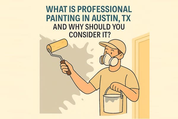What Is Professional Painting in Bee Cave, TX and Why Should You Consider It?
