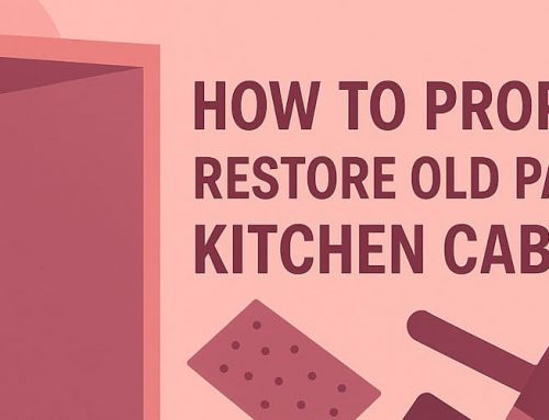 How to Properly Restore Old Painted Kitchen Cabinets